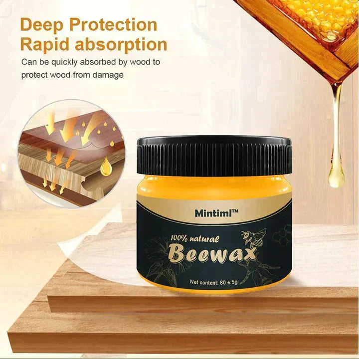 ORIGINAL BEEWAX FURNITURE POLISH | ENHANCES SHINE & PROVIDES PROTECTION