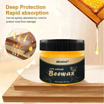 ORIGINAL BEEWAX FURNITURE POLISH | ENHANCES SHINE & PROVIDES PROTECTION