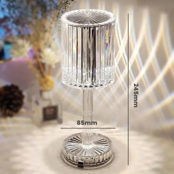 Diamond Table Lamp Crystal Touch Control Color Changing Light lamp