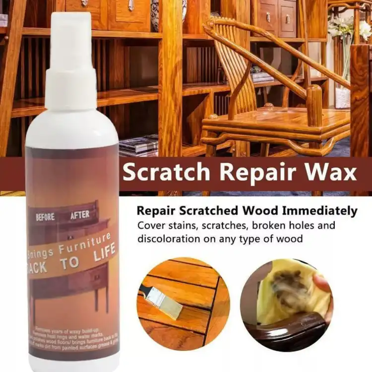 Furniture Scratch Remover Wax