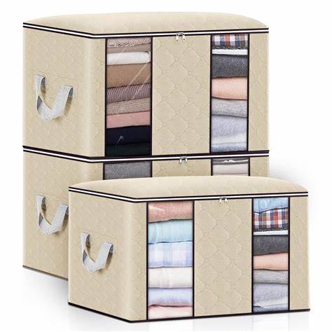 SET OF 3 | HOME CLOTHES STORAGE ORGANIZERS | STORING SOLUTION