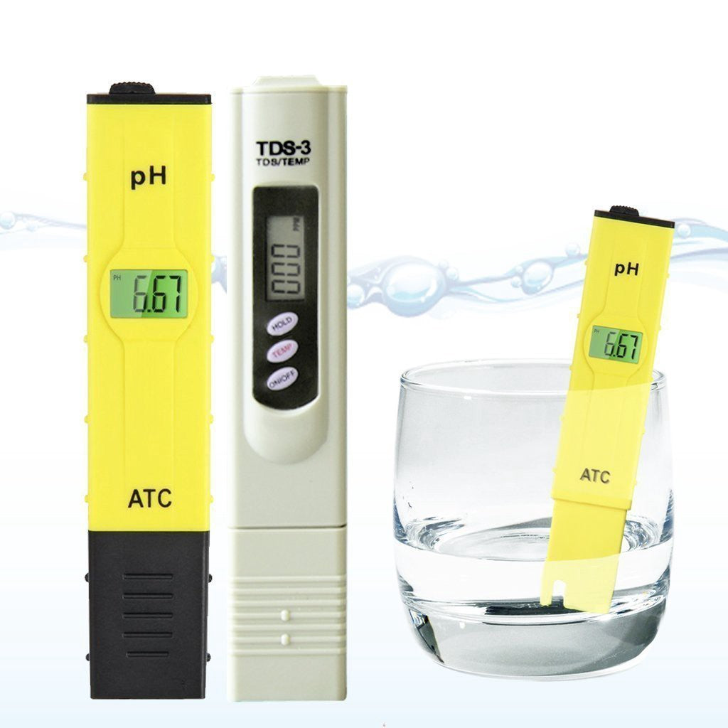 TDS Meter Digital Water Quality Tester 0-14 PH