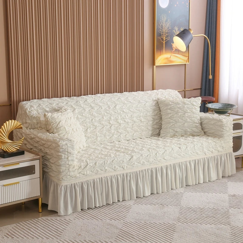 🛋️ Stretch Sofa Cover – Stylish Protection & Comfort for Your Living Space