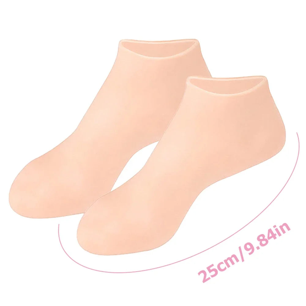 Anti Crack & Pain Relief Moisturizer Full Feet Healing Socks - Pack Of 3
